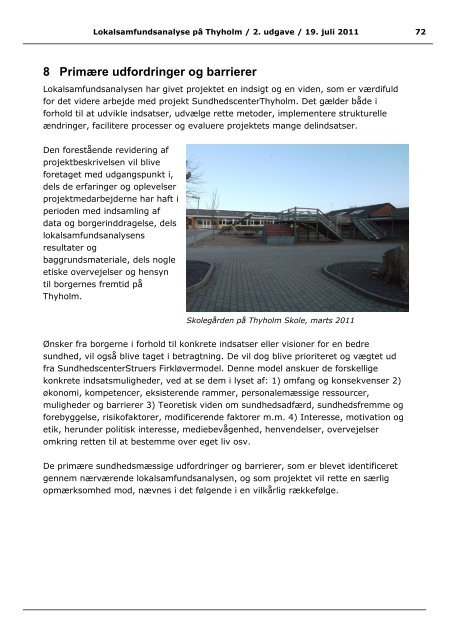 Lokalsamfundsanalyse projekt ... - Struer kommune