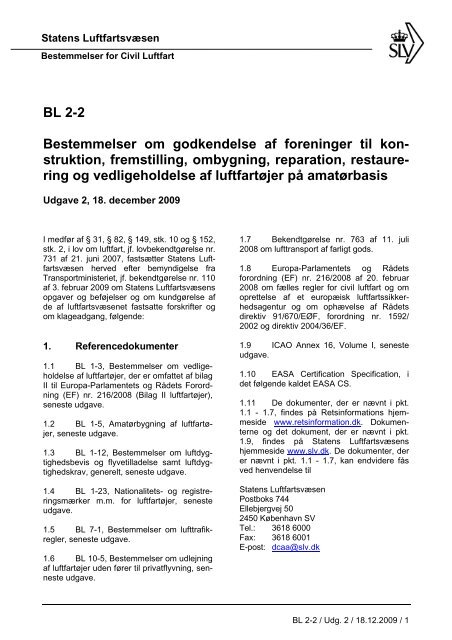 BL 2-02, 2. udgave af 18. december 2009