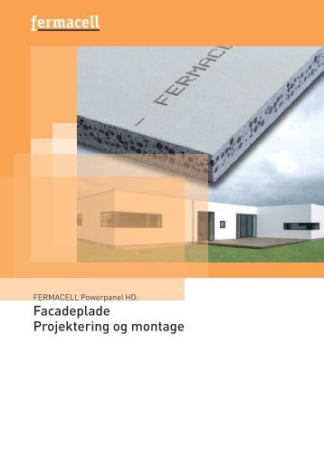 Facadeplade Projektering og montage