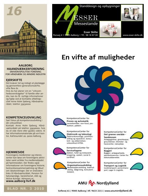 erhvervs- og medlemsorientering - Aalborg Haandværkerforening