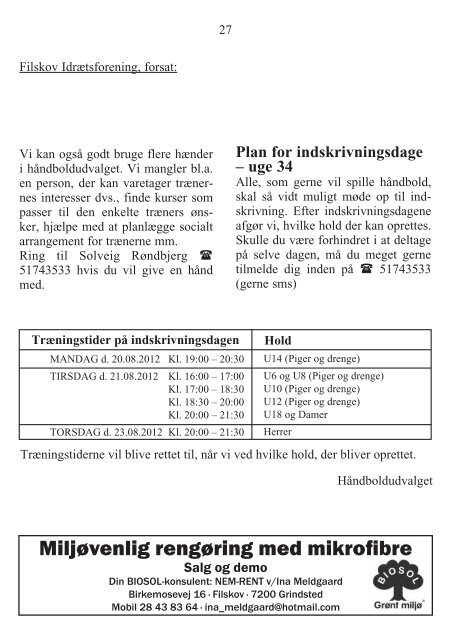 Info nr. 3 2012 - Filskov - InfoLand