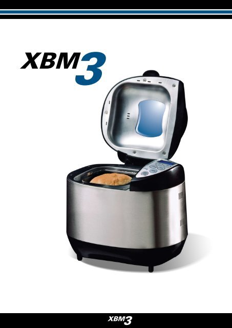 Brugervejledning Bagemaskinen XBM3