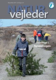 Frivillige i formidlingen - Naturvejlederforeningen i Danmark