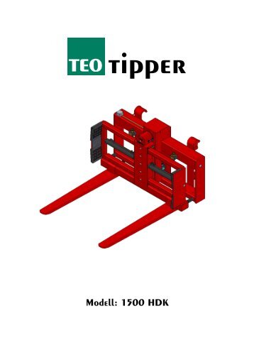 Modell: 1500 HDK - Teo Teknikk as