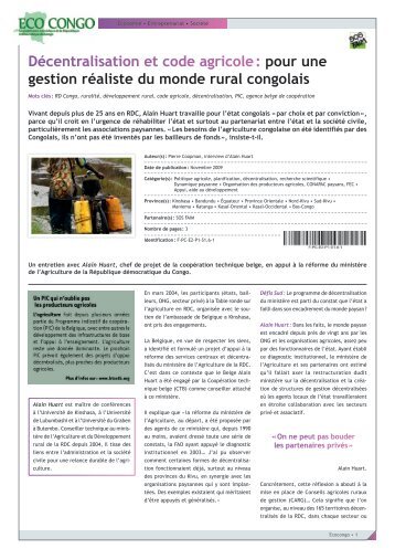PDF download - Eco Congo