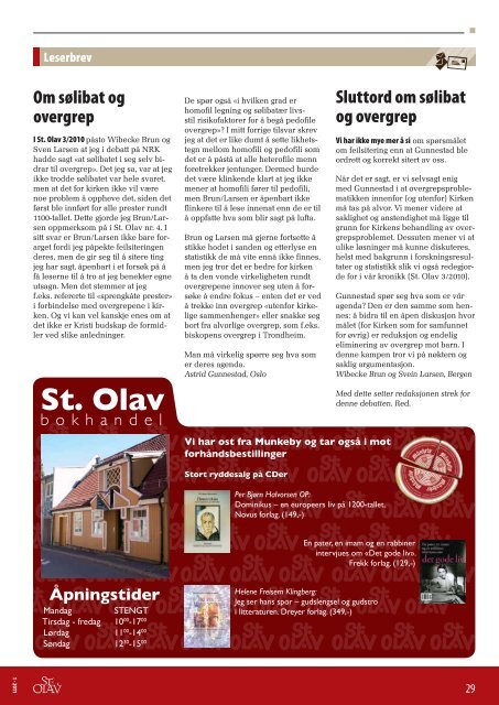 St. Olav - katolsk kirkeblad 2011-1.pdf - Den katolske kirke
