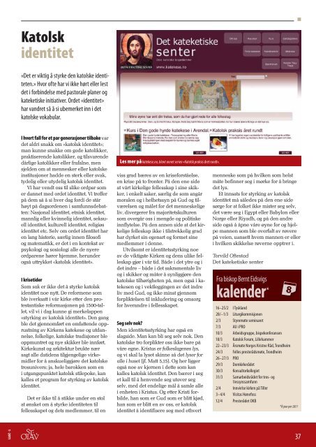 St. Olav - katolsk kirkeblad 2011-1.pdf - Den katolske kirke