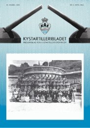 NR. 2 - APRIL / MAJ 93. RGANG - 2003 - Kystartilleriforeningen