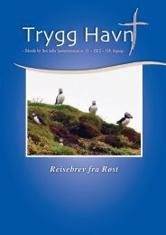 Trygg Havn - den indre sjømannsmisjon