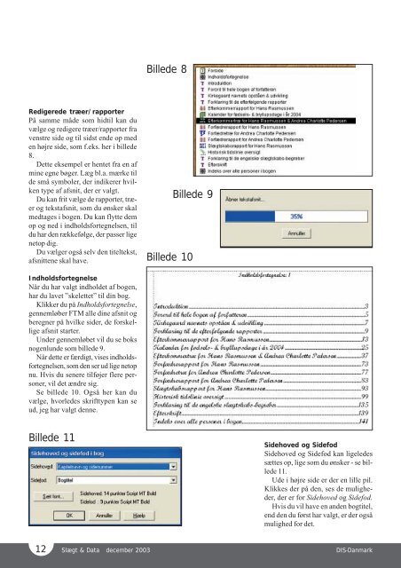 2003-4 slægt & data.pdf - DIS-Danmark