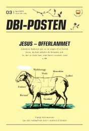 JESUS – OFFERLAMMET - Dansk Bibel-Institut