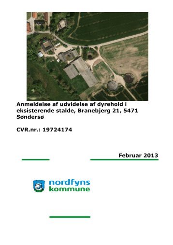 Anmeldelse om udvidelse af dyrehold i eksisterende stalde