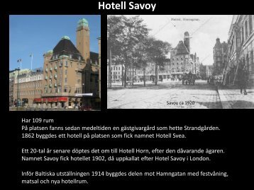 Hotell Savoy