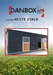 Hestestald og inventar - Danbox Danmark Aps
