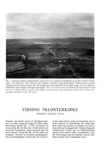VISSING †KLOSTERKIRKE - Nationalmuseet