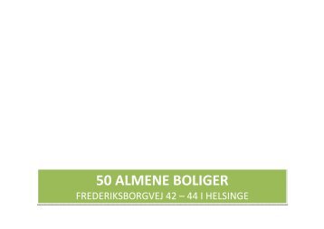 50 almene boliger 50 almene boliger - Domea