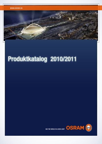 Produktkatalog 2010_2011 - Osram