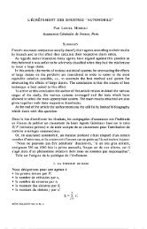 L'ECRETEMENT DES SINISTRES