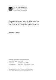 Organic binder as a substitute for bentonite in ilmenite pelletization