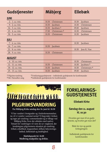 Sognebladet, juni - august 2013