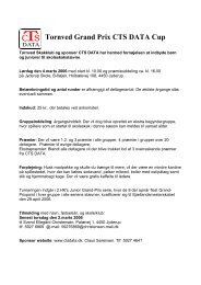 JGP CTS DATA Cup 2006 - DSU 2. hovedkreds