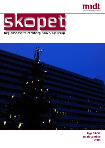 personaleblad for Regionshospitalet Viborg, Skive, Kjellerup