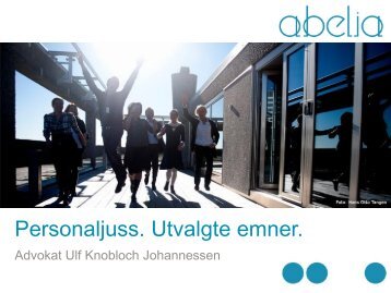 Last ned personaljus-presentasjonen her - Abelia