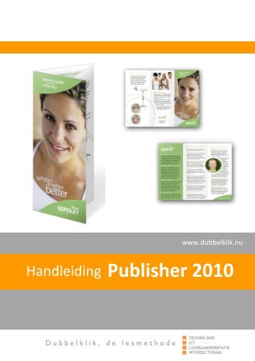 Handleiding Publisher 2010 - Dubbelklik