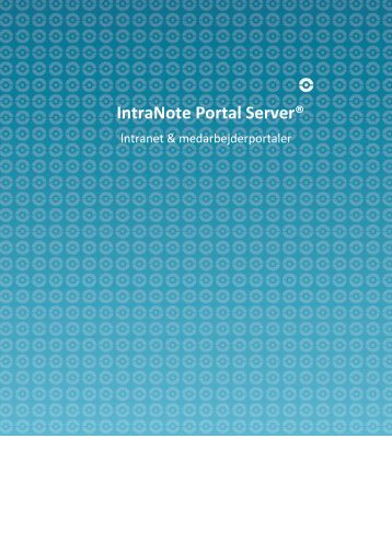 IntraNote Portal Server