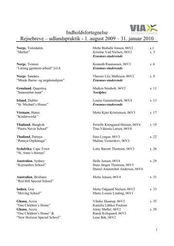 Nye rejsebreve fra Studerende 2009/10 (pdf)