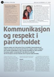 (PDF) – Kommunikasjon og respekt i parforholdet - Pål-Esben Wanvig