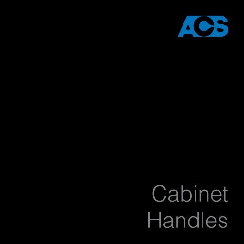 Cabinet Handles