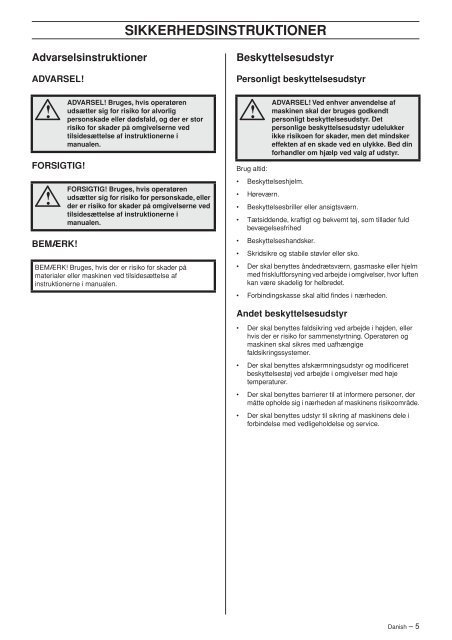 OM, DXR310, DXR 310, 2010-08 - Husqvarna - Husqvarna ...