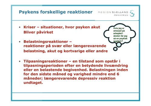 (Microsoft PowerPoint - Pr\346sentation unge og psyksygdom ...