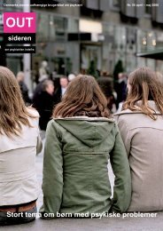 Stort tema om børn med psykiske problemer - Outsideren