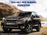 FORESTER - Ekstra Bladet