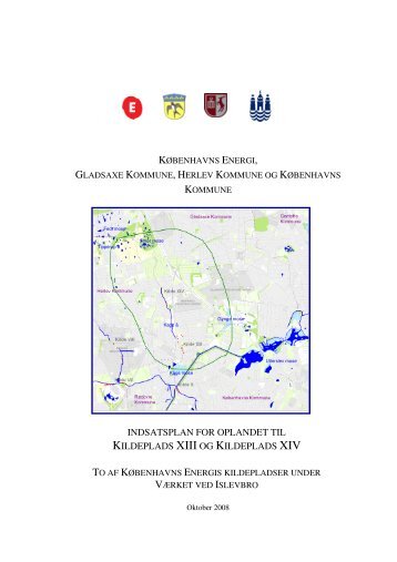 indsatsplan for oplandet til kildeplads xiii og kildeplads xiv