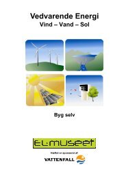 Vedvarende Energi Vind – Vand – Sol Byg selv - Energimuseet
