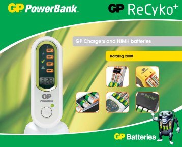 GP Chargers and NiMH batteries