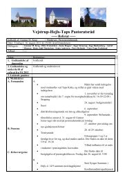 Referat - 3menigheden.dk - Vejstrup-Hejls-Taps Kirker