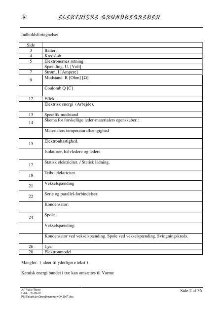 Elektriske Grundbegreber v09 2007 - Valle´s Bedste Hjemmeside.
