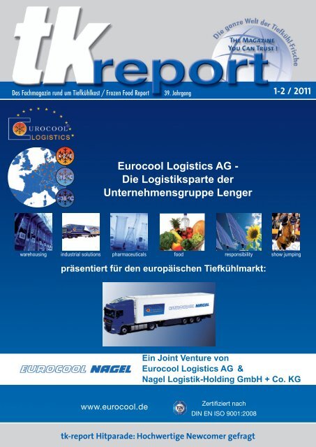 Eurocool Logistics AG - Die Logistiksparte der - Tk Report