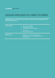 Vejledning om sms og mms