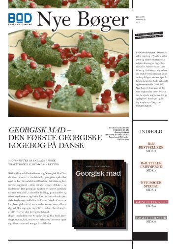 georgisk mad – den første georgiske kogebog på dansk - BoD