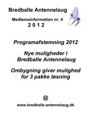 Info nummer 4 - Bredballe Antennelaug