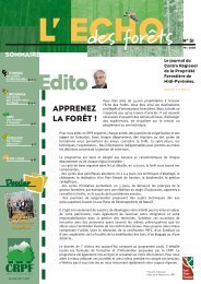 L'ECHO n°51 - (CRPF) de Midi-Pyrénées