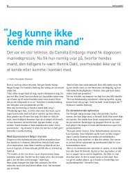 Jeg kunne ikke kende min mand” “ - Landsforeningen bedre psykiatri