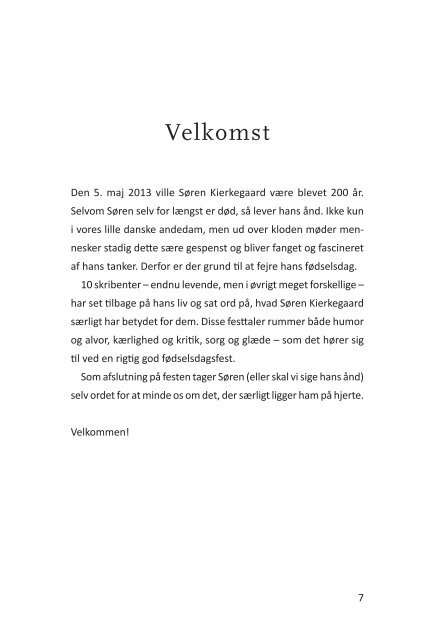 Velkomst - Lohse