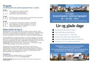 Brochure til sommerhøjskole 2012 - Jyderup-Holmstrup Pastorat