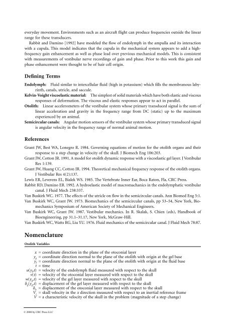 chapter 36 - Vestibular Mechanics - KEMT FEI TUKE